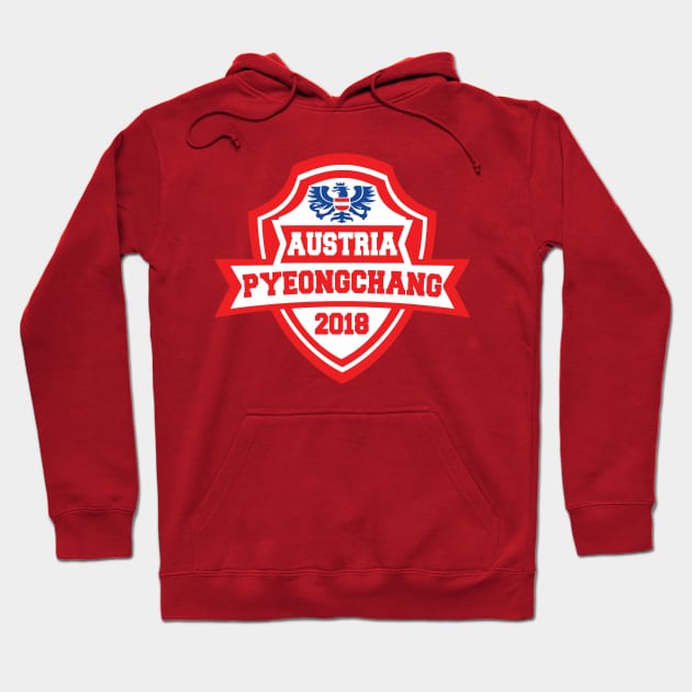 Team Austria Pyeongchang 2018 Hoodie by OffesniveLine